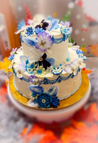 Thème Fleurs bleues
