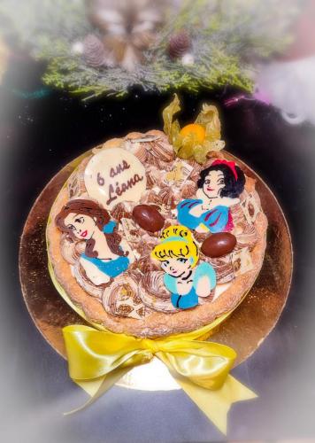 Charlotte 3 chocolats Thème Princesse