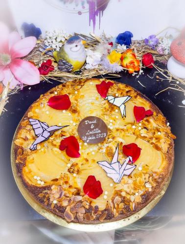 Tarte bourdaloue thème Origami