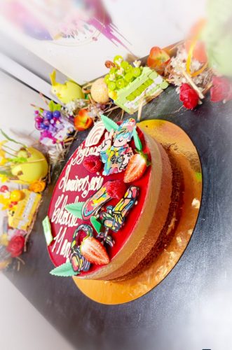 Bavarois framboise