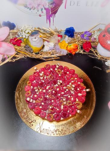 Tarte framboises