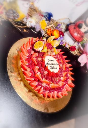 Tarte fraises/framboises