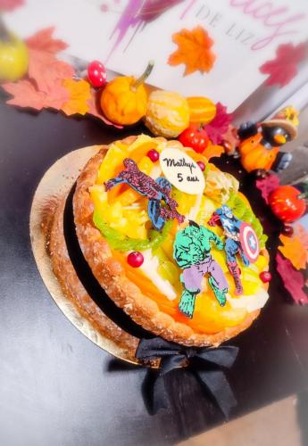 Charlotte fruitsThème Super héros
