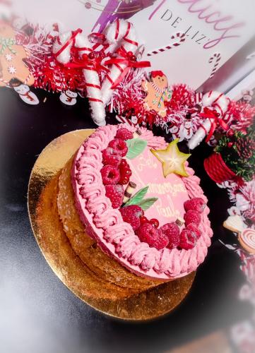 Charlotte tout framboise